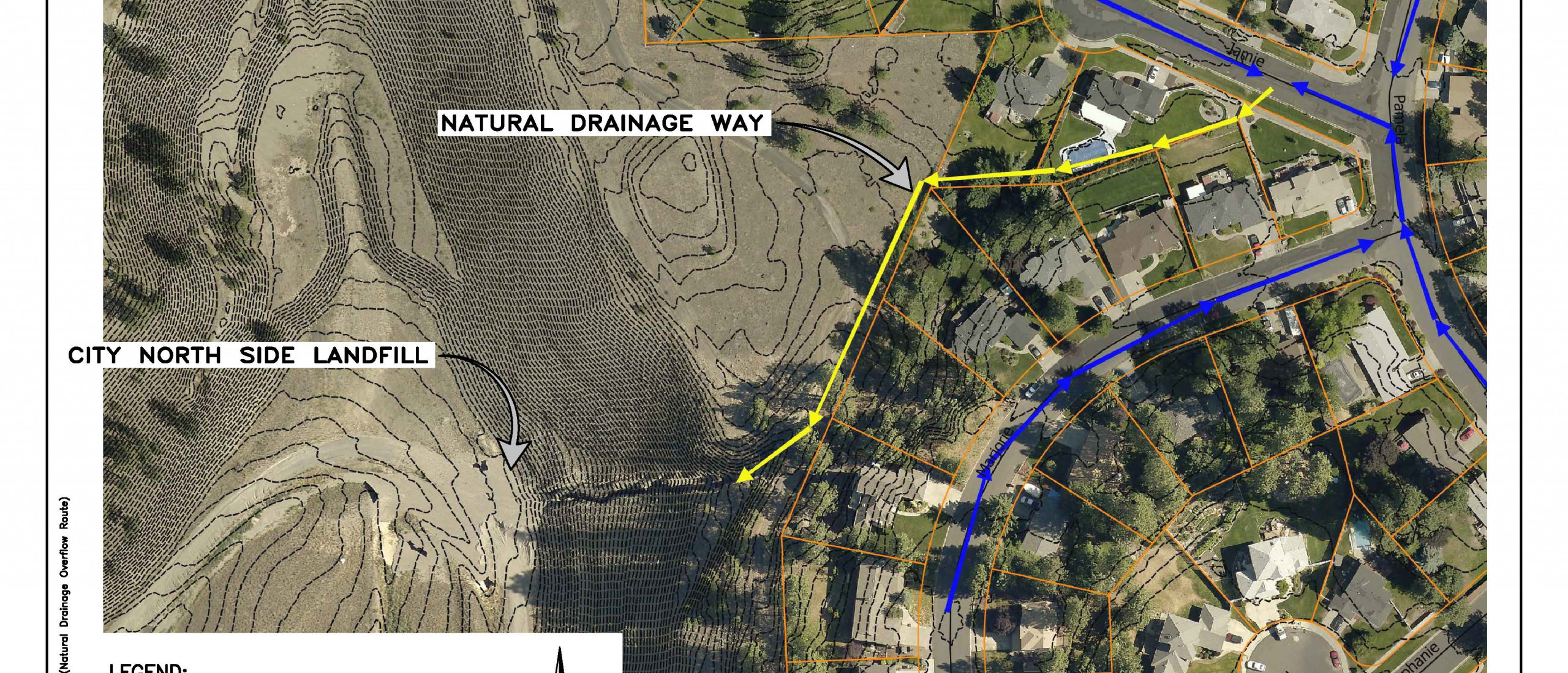 14507 Figure 5 Natural Drainage Overflow Route v2